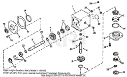 Right Angle Gearbox Ass&#39;y