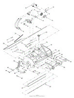 Hydraulic Valve And Tiller Housing Assembly