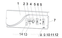 Parts List - 1 Control Panel