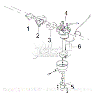 Parts List - 2 Carburetor