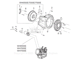 Parts List - 5 Recoil Starter