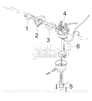 Parts List - 2 Carburetor