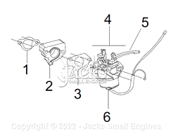 Parts List - 1 Carburetor