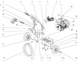 Parts List - 1 Frame