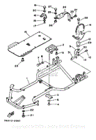 FRAME PANEL ENGINE MOUNT CHAIN CASE