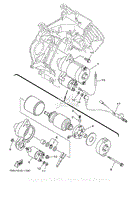 STARTING MOTOR ELECTRIC START MODEL