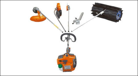 Split shaft trimmers
