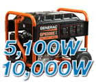 5100 to 10000 Watt Generators