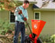 9.5 DR Power Wood Chipper in use 