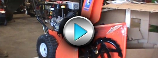 Ariens Deluxe 28 Snow Blower Setup and Assembly