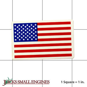 05305100 American Flag Decals