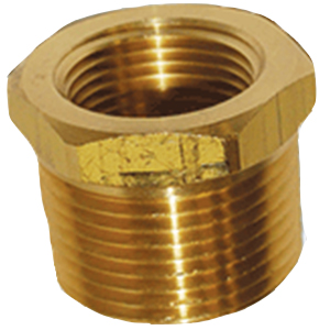 1/2" mpt X 3/8" fpt Hex Bushing 2083