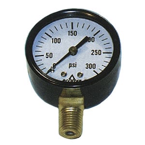 1/4" MPT Fuel Pressure Gauge 2423