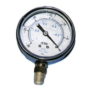 1/4" MPT Stainless Steel Vacuum Gauge 4744