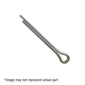 10 Piece 1/4" X 2" Zinc Cotter Pin 1302347