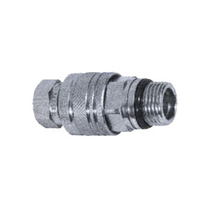 1/4" NPT Coupler Male Hose to Female Block 1304029C