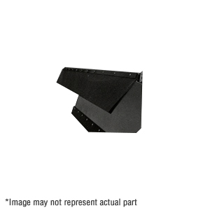 45.75" X 3/8" Belted Rubber Snow Deflector for V-Plow 1309046