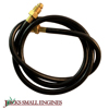 WC803720AV GAS HOSE W/ 2 BRASS FITTINGS