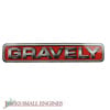 Gravely Logo/Decal 15&quot; (No Longer Available)