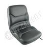 Black Vinyl Seat, w/ Slide Track