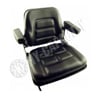 Black Vinyl Seat, w/ Slide Track