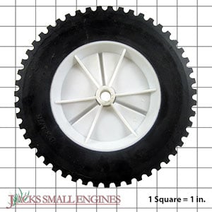 Light Duty Plastic Wheel 875POFSTG