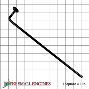 1706709SM Front Deflector Rod