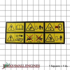 1723175SM Safety Instructions Decal