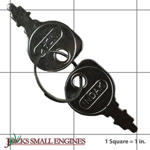 7011138YP Ignition Key Pair