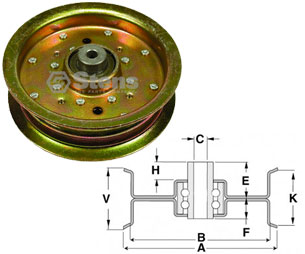 FLAT IDLER 280370