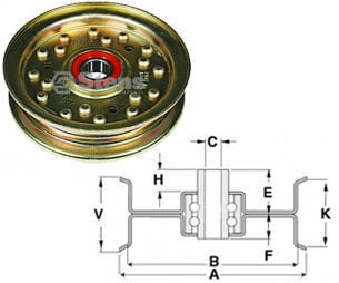 FLAT IDLER 280882