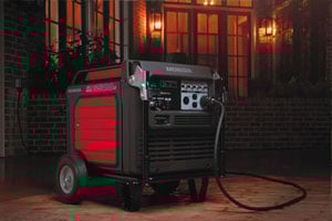 Portable generators for home backup power, jobsite applications, and recreational activities.