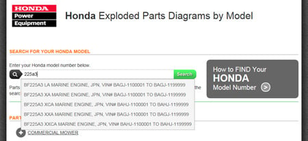 Jacks Small Engines Parts Lookup Manufacturer Page Search