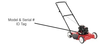 MTD Lawn Mower Model Locator