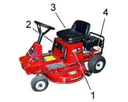 Toro Rear Engine Riding Mower Model Locator