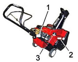 Toro Single Stage Snow Blower Model Locator