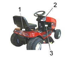 Toro Riding Mower Mower / Tractor Model Locator