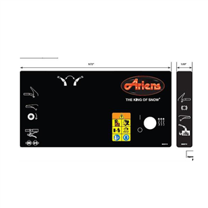 DECAL CONTROL DLX REM 08000716