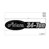 DECAL 34TON/ARIENS LO