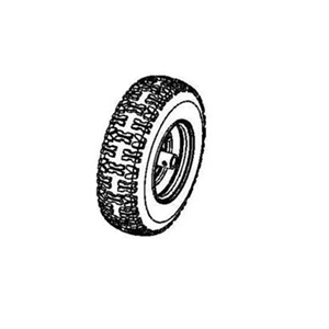 TIRE/WHEEL 13X4.10 6 07101238