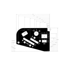 05358600 DECAL CONTROL PANEL