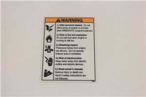 789002 Decal Pw Warning Pw