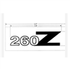 DECAL PM 260Z